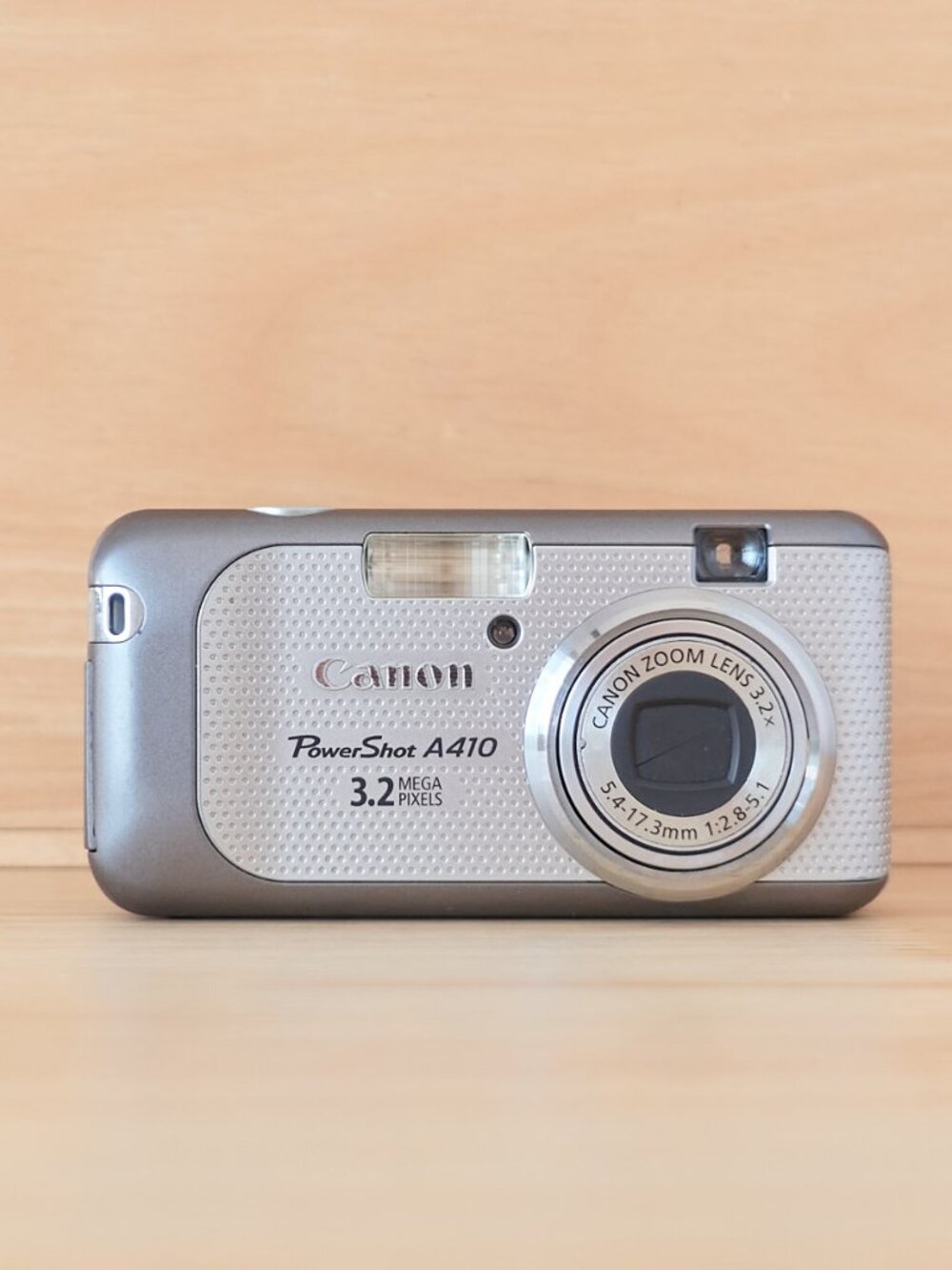 Canon PowerShot A410 3.2MP Compact Digital Camera 3.2x Zoom Silver Tested